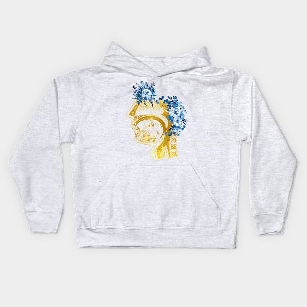 Respiratory system Kids Hoodie by erzebeth